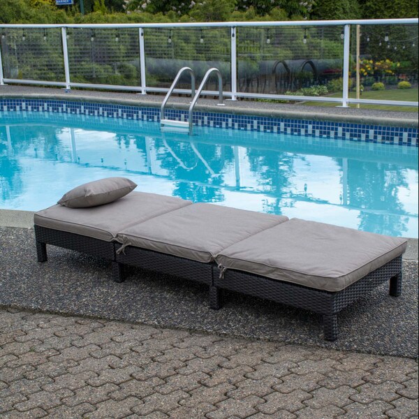 Patioflare brown patio lounger